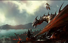《巨龙之战》大地图的3D场景，SLG手游不拒绝视觉享受！图片